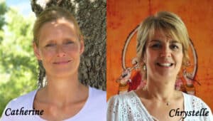 Catherine et Chrystelle